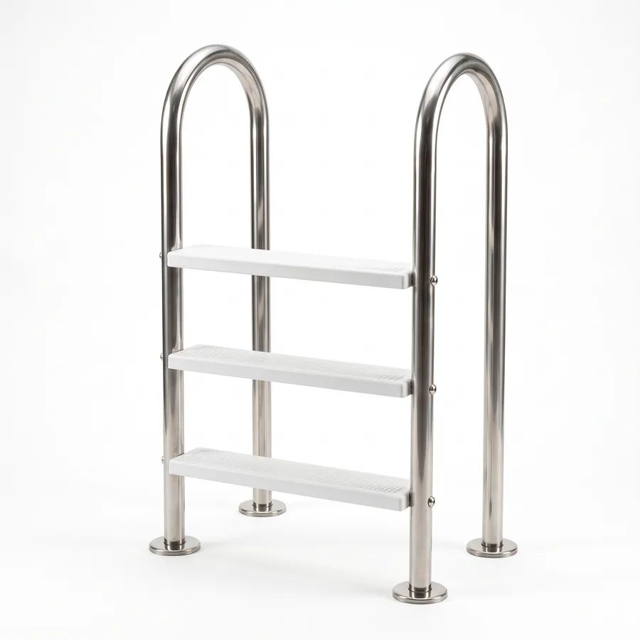 Escalera de Acero Inoxidable (3 peldaños)