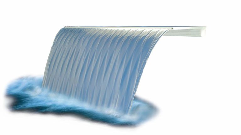 Cascadas de 24″ (60cm) de largo con 1″ de labio, Back Port