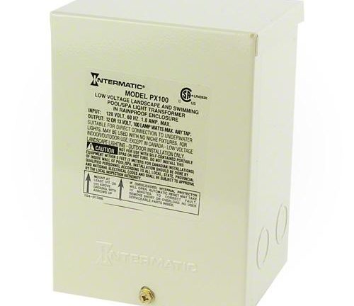 Transformador 300W 120V –  12V Intermatic para Focos