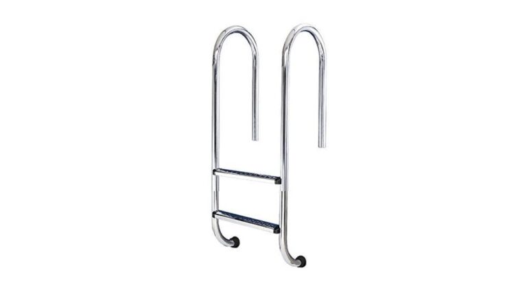 Escalera Astral 2 Pelda. Acero Inox. Prof. 70 cm / sin anclajes